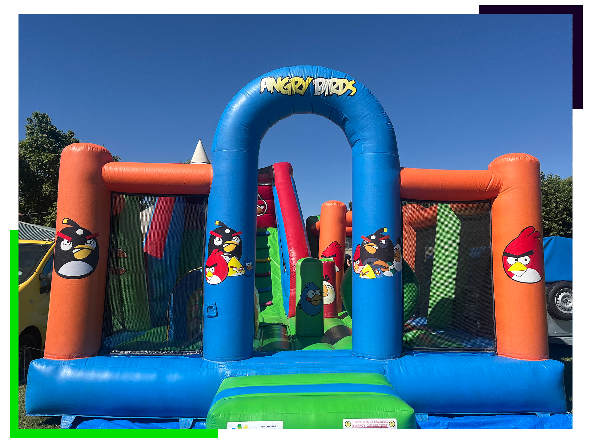 hinchable de angry birds