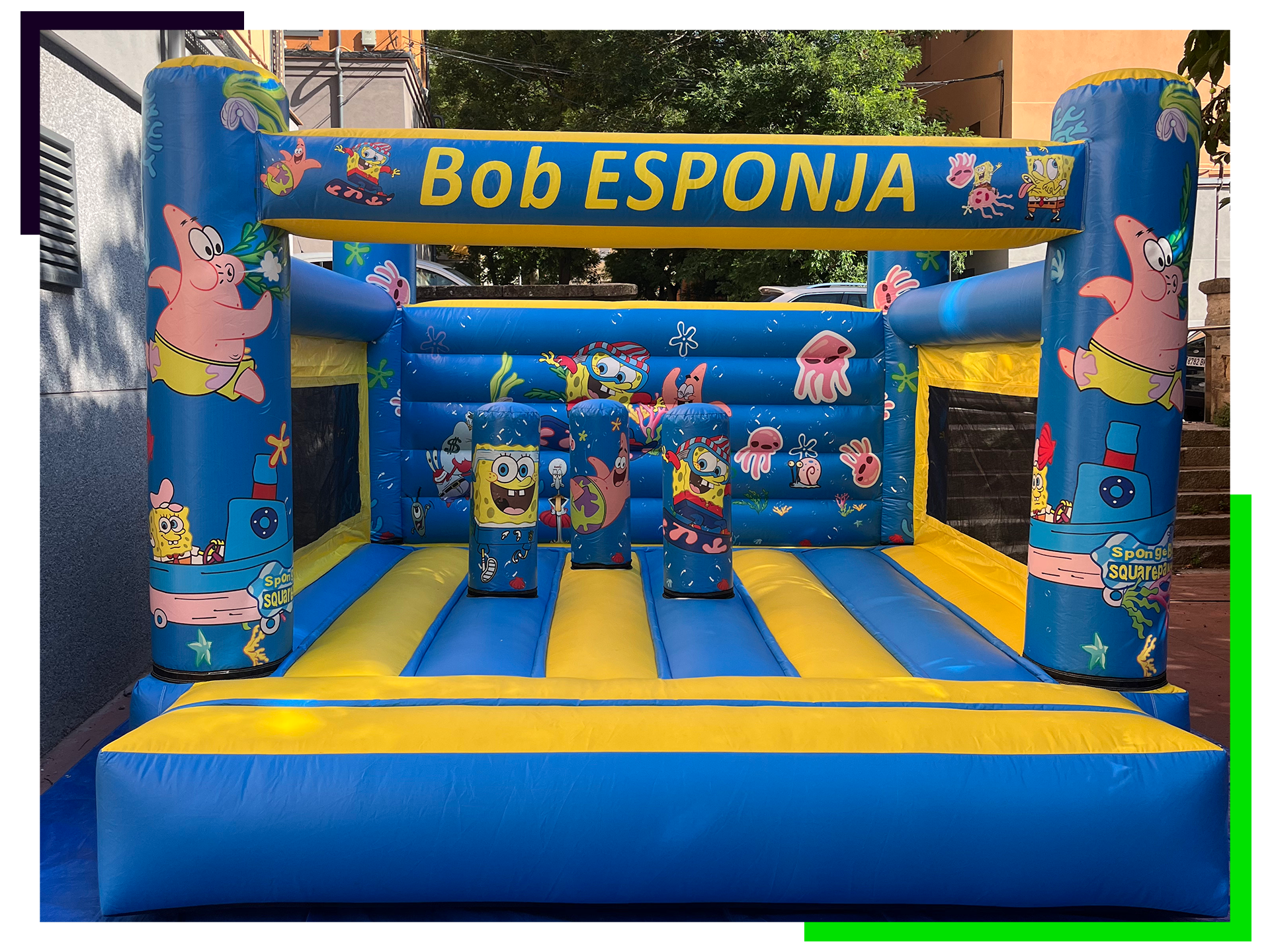 hinchable bob esponja