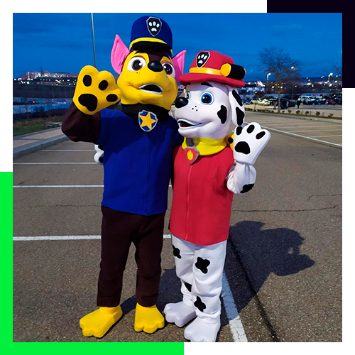 talleres-creativos Animadores de la patrulla canina